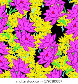 Modern style seamless decorative pattern. Vector design for paper, prints, fabric, interior decor and other users