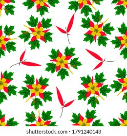 Modern style seamless decorative pattern. Vector design for paper, prints, fabric, interior decor and other users