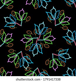 Modern style seamless decorative pattern. Vector design for paper, prints, fabric, interior decor and other users