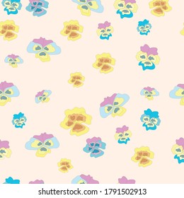 Modern style seamless decorative pattern. Vector design for paper, prints, fabric, interior decor and other users