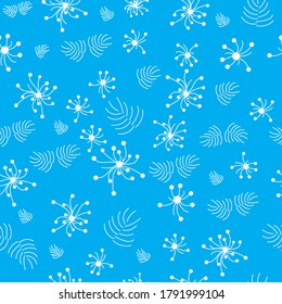 Modern style seamless decorative pattern. Vector design for paper, prints, fabric, interior decor and other users