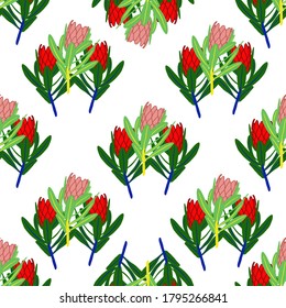 Modern style seamless decorative pattern. Vector design for paper, prints, fabric, interior decor and other users
