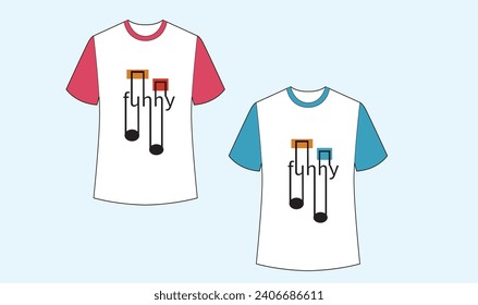 Diseño vectorial de camisetas de estilo moderno