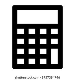 Modern style vector of calculator icon