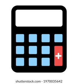 Modern style vector of calculator icon