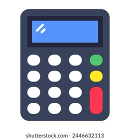 Modern style vector of calculator icon