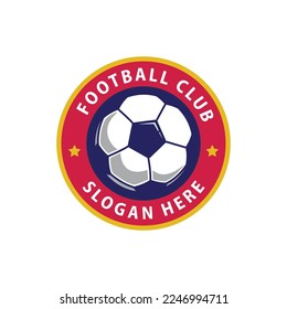 Modern style vector football club logos