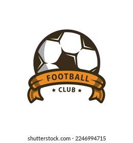 Modern style vector football club logos