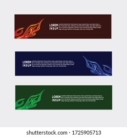 modern style of web banner template abstract geometric web design banner template isolated on dark grey background