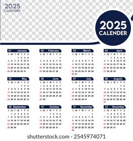 Modern and stylish 2025 calendar template set, perfect for personal and professional use. Includes clean layouts, elegant typography, and customizable features. Ideal for wall calendars, desk planners