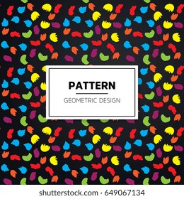 Modern stylish abstract geometric background