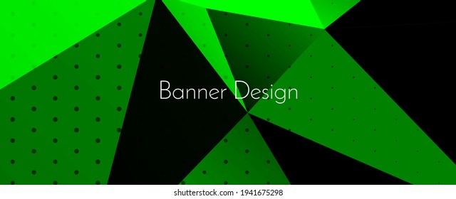 Moderno diseño abstracto geométrico elegante patrón de banner fondo vector