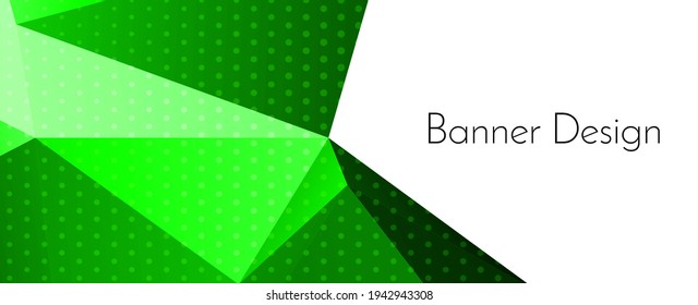 Moderno diseño abstracto geométrico elegante patrón de banner fondo vector