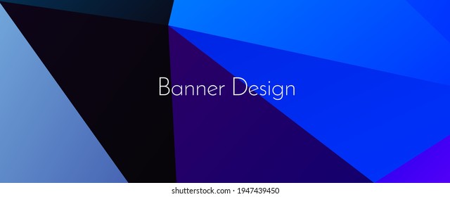 Moderno diseño abstracto geométrico elegante patrón de banner fondo vector
