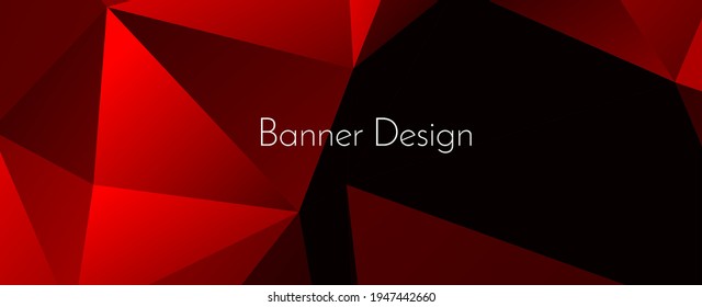 Moderno diseño abstracto geométrico elegante patrón de banner fondo vector