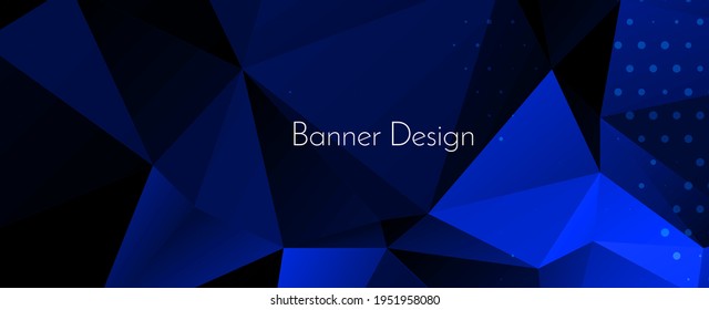 Moderno diseño abstracto geométrico elegante patrón de banner fondo vector