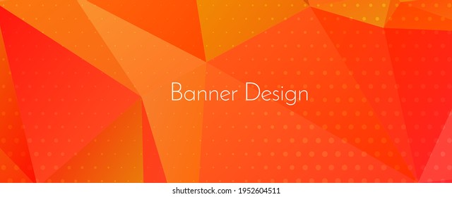 Modern stylish abstract geometric elegant banner pattern background vector