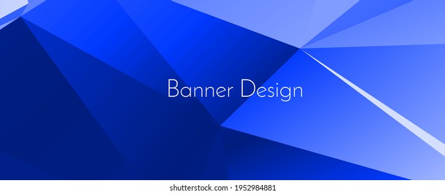 Moderno diseño abstracto geométrico elegante patrón de banner fondo vector
