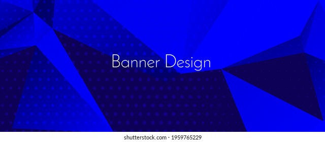 Modern stylish abstract geometric elegant banner pattern background vector