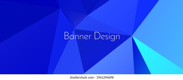 Modern stylish abstract geometric elegant banner pattern background vector