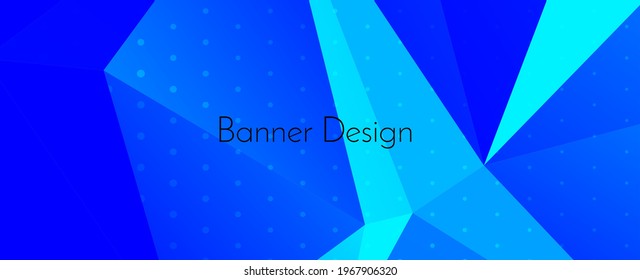 Moderno diseño abstracto geométrico elegante patrón de banner fondo vector