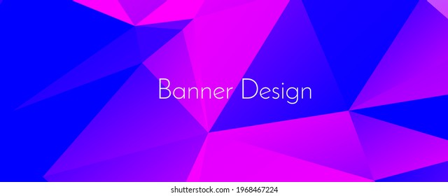 Moderno diseño abstracto geométrico elegante patrón de banner fondo vector
