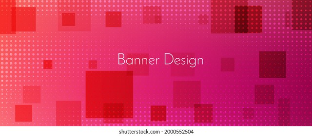 Moderno diseño abstracto geométrico elegante patrón de banner fondo vector