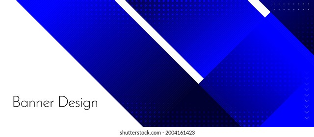Moderno diseño abstracto geométrico elegante patrón de banner fondo vector