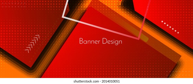 Modern stylish abstract geometric elegant banner pattern background vector
