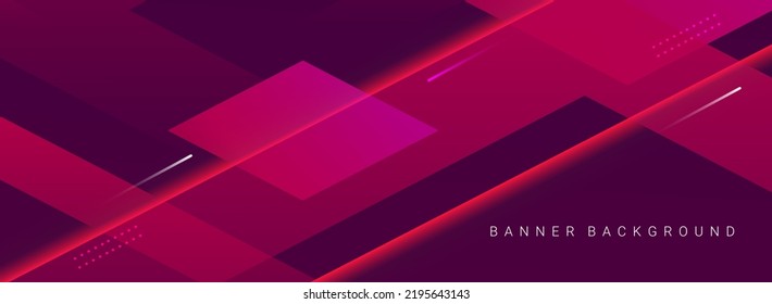 Moderner, abstrakter, geometrischer, eleganter Banner-Hintergrund