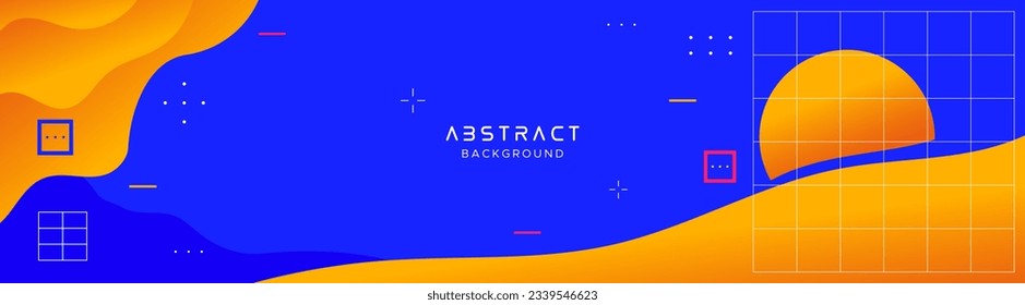 fondo de diseño geométrico abstracto moderno y elegante y diseño sin fisuras. Ideal para afiches, obras de arte, diseños de plantillas, anuncios, impresiones. ilustración vectorial eps10