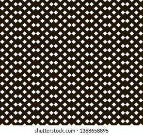  Modern stylish abstract texture black a white geometrical figure square. Vintage stripe style seamless ornament
