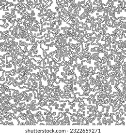  Textura abstracta moderna y elegante. Formas geométricas a partir de elementos rayados. Patrón blanco y negro.

