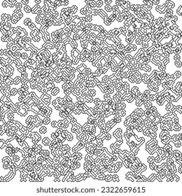  Textura abstracta moderna y elegante. Formas geométricas a partir de elementos rayados. Patrón blanco y negro.
