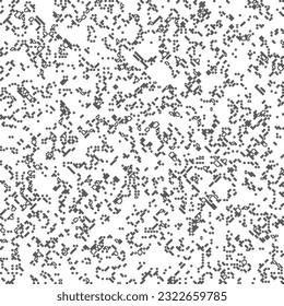  Modern stylish abstract texture. Geometric shapes from striped elements. Black and white pattern.
