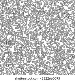  Textura abstracta moderna y elegante. Formas geométricas a partir de elementos rayados. Patrón blanco y negro.
