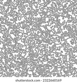  Textura abstracta moderna y elegante. Formas geométricas a partir de elementos rayados. Patrón blanco y negro.
