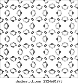  Modern stylish abstract texture. Geometric shapes from striped elements. Black and white pattern.
