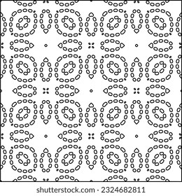  Modern stylish abstract texture. Geometric shapes from striped elements. Black and white pattern.