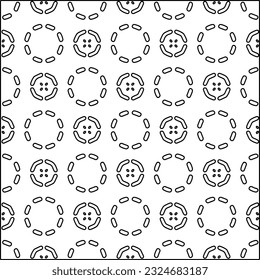 Modern stylish abstract texture. Geometric shapes from striped elements. Black and white pattern.