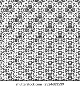  Textura abstracta moderna y elegante. Formas geométricas a partir de elementos rayados. Patrón blanco y negro.