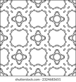  Moderne, stilvolle abstrakte Textur. Geometrische Formen aus gestreiften Elementen. Schwarz-Weiß-Muster.
