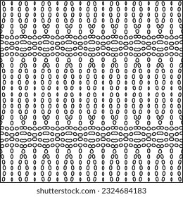  Modern stylish abstract texture. Geometric shapes from striped elements. Black and white pattern.