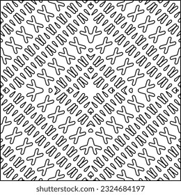  Textura abstracta moderna y elegante. Formas geométricas a partir de elementos rayados. Patrón blanco y negro.