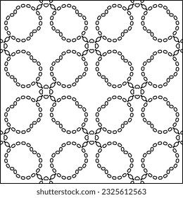  Modern stylish abstract texture. Geometric shapes from striped elements. Black and white pattern.