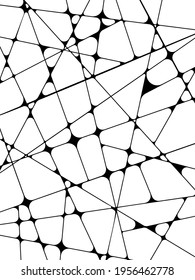 Modern stylish background. Black and white. Current drawing. Vector illustration