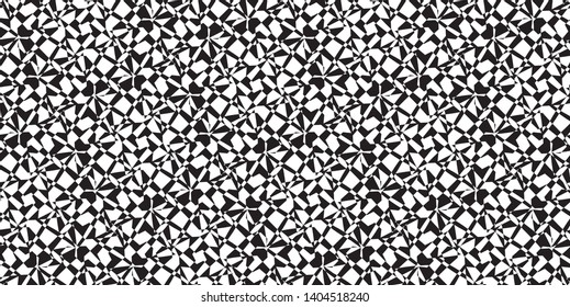 Modern and stylish black and white background. Seamless pattern.Vector.