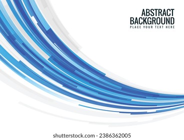 moderner, stylischer, blauer abstrakter Designhintergrund