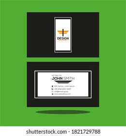 Modern and stylish business card design