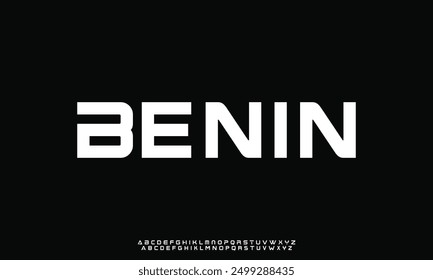 Modern stylish capital alphabet letter logo design